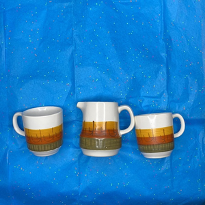Creamer & Two Mugs Galaxy
by CASUAL CERAM‎